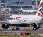 Heathrow'da pistte yangın: Uçuşlar tek pistten yapıldı