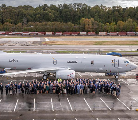 Boeing, Almanya’ya İlk P-8A Poseidon Deniz Karakol Uçağını Teslim Etti