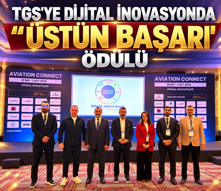 TGS’ye dijital inovasyonda “Üstün Başarı Ödülü”
