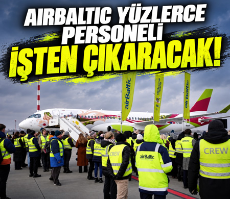 AirBaltic yüzlerce personeli işten çıkaracak