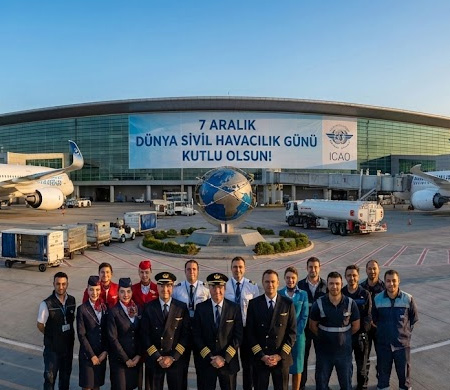 7 ARALIK DÜNYA SİVİL HAVACILIK GÜNÜ KUTLU OLSUN