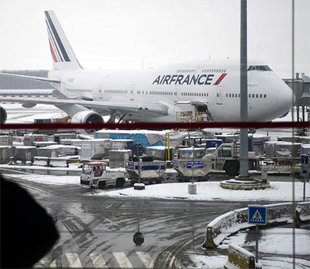 Avrupa kara teslim; Hava trafiği alt üst!