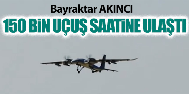 Bayraktar AKINCI'dan bir başarı daha