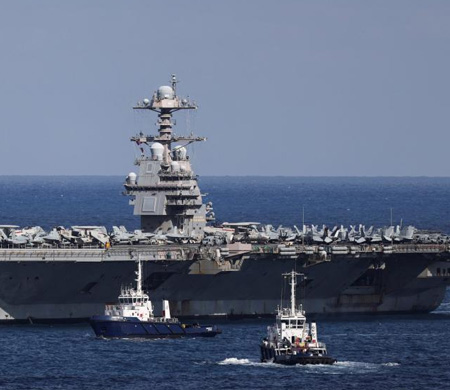 ABD'nin bir uçak gemisini daha bölgeye gönderdi