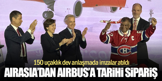 AirAsia’dan Airbus’a dev sipariş: 150 adet A220-300 alacak