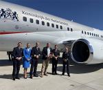 Hollanda kralı B737'ye veda etti