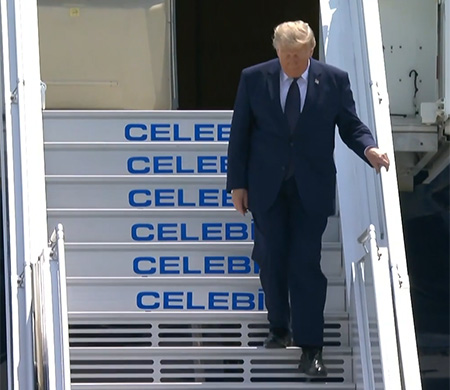 Trump İndi, Çelebi Dünyaya Göründü!