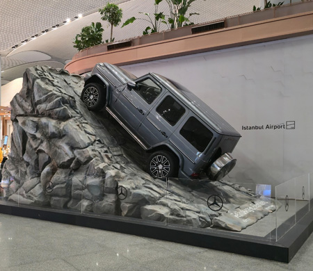 İGA İstanbul Havalimanı’nda Mercedes-Benz’den etkileyici deneyim alanı