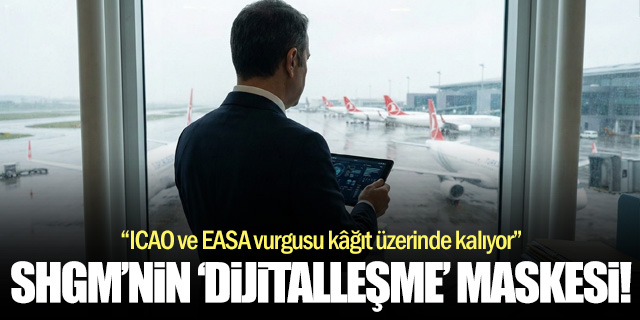 SHGM’nin “Dijitalleşme” Maskesi!