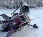 Rusya'da helikopter düştü; 2 ölü!