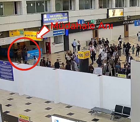 Antalya Havalimanı'nda yakalandılar