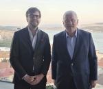 Bilal Ekşi, Eurocontrol Genel Direktörü Raúl Medina ile bir araya geldi