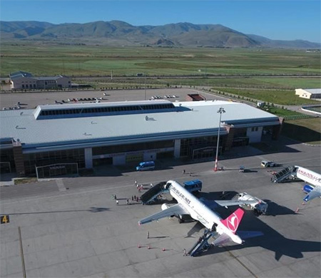 Erzurum Havalimanı'nda haftalık uçuş sayısı 64'e yükseldi