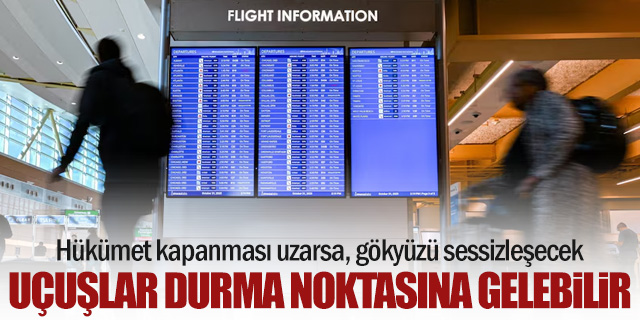 ABD'de uçuşlar durma noktasına gelebilir!