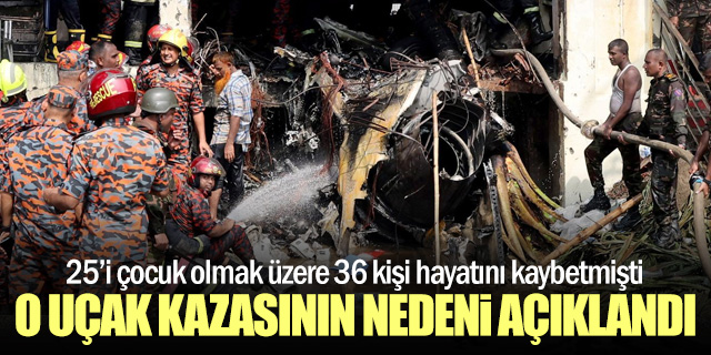 36 Kişinin Öldüğü Uçak Kazasının Nedeni Açıklandı