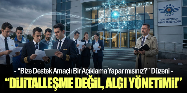 SHGM'nin Dijitalleşme Masalı, Gece Yarısı Genelgeleri...