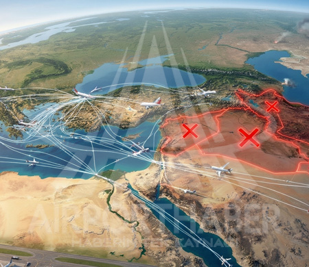 Ortadoğu Gerilimi Küresel Havacılığı Sarsıyor