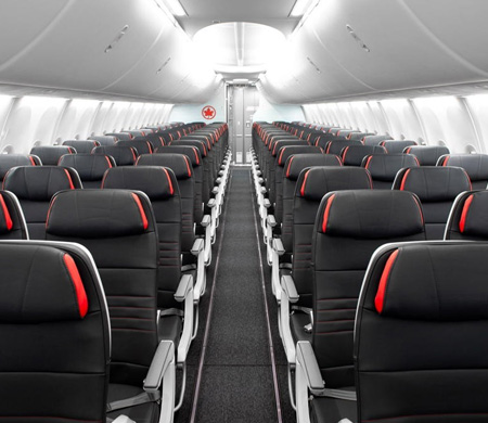 Air Canada Rouge Modernize Kabinli Boeing 737 MAX ile Uçuşlara Başladı