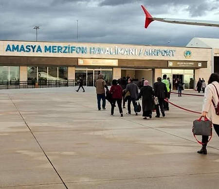 Merzifon Havalimanı’nda Şubat rakamları belli oldu