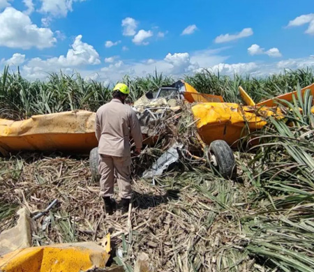 Tarım uçağı düştü: Pilot hayatını kaybetti!