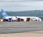 Air Europa uçağı inişte tehlike atlattı!