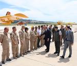 Vali Toraman'dan pilotlara ziyaret