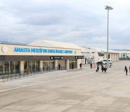 Amasya Merzifon Havalimanı'nın 7 aylık verileri belli oldu