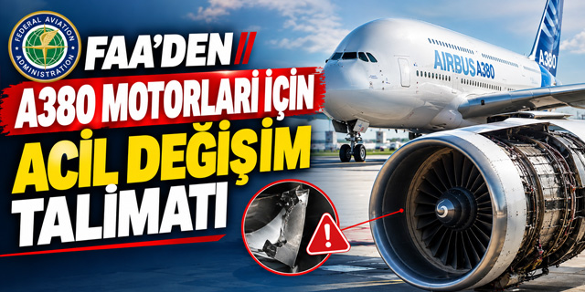 FAA mandates replacement of specific A380 engine seals after uncontrolled failure
