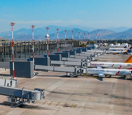 Dalaman Havalimanı'nda yolcu sayısı 5.5 milyonu aştı