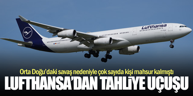 Lufthansa, Maskat’tan Tahliye Uçuşunu Gerçekleştirdi