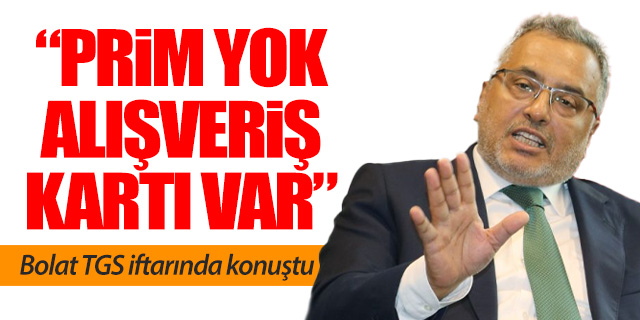 Ahmet Bolat TGS iftarında konuştu: "Prim yok alışveriş kartı var"