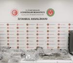 İstanbul Havalimanı'nda uyuşturucu operasyonu!