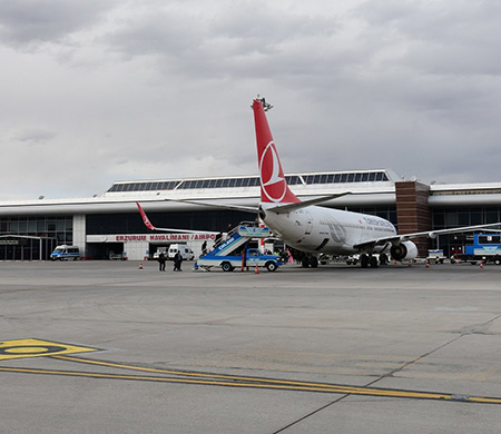 Erzurum Havalimanı'nda rakamlar belli oldu