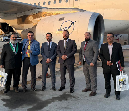 12 yıl aradan sonra Syrian Air İstanbul'a indi