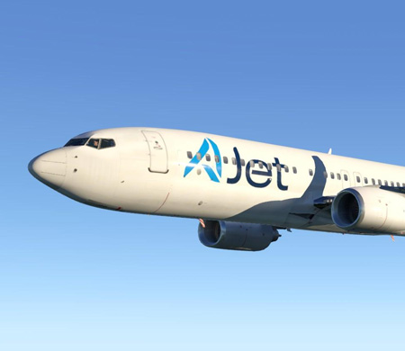 Ajet'in yeni B737-800 Max uçağı filoya katıldı
