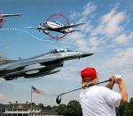 Trump Golfteyken Alarm! F-16’lar İki Sivil Uçağı Hava Sahasından Çıkardı