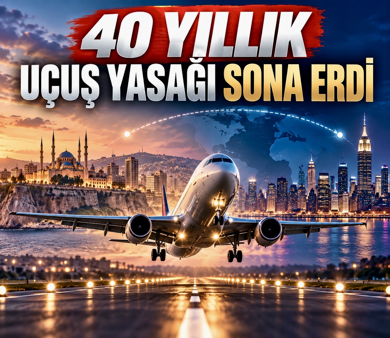 ABD, Lübnan’a doğrudan uçuş yasağını kaldırdı