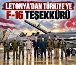 Letonya’dan Türkiye’ye hava sahası güvenliği teşekkürü