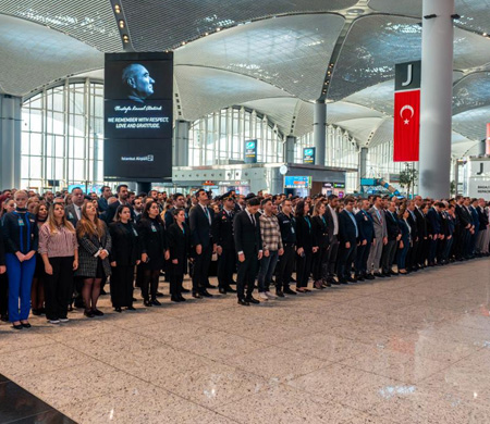 Atatürk, İstanbul Havalimanı’nda Böyle Anıldı