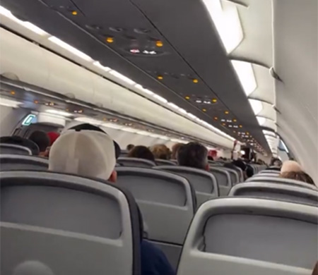 Şaşkına çeviren olay; Son anda yolcular fark etti!