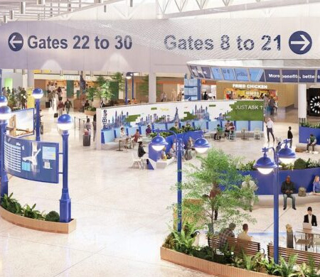 JetBlue, JFK Havalimanı Terminal 5’i Modernize Ediyor