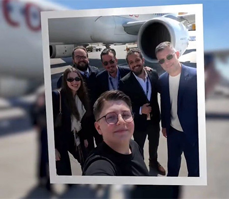 Minik Emir'in kokpit hayali gerçek oldu
