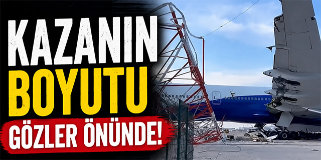 Kazanın boyutu gözler önünde