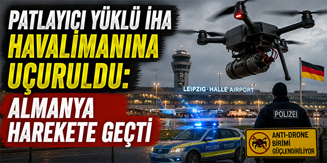 İHA alarmı Almanya'yı harekete geçirdi