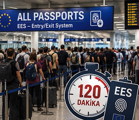 Avrupa Havalimanlarında EES Krizi!