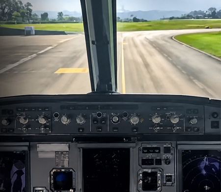 Deprem Anı Kokpitte Kameraya Yansıdı: A320 Böyle Sallandı