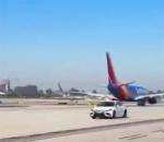 Havalimanında tehlikeli anlar!