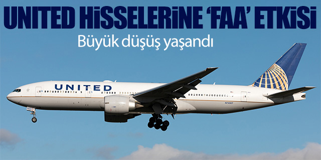 United hisselerine 'FAA' etkisi