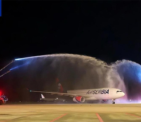 Air Serbia Belgrad-Şangay seferlerine başladı