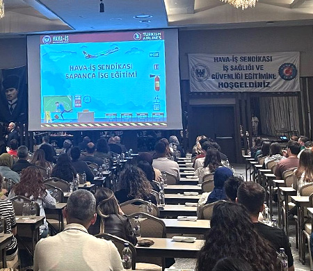 Hava-İş Sendikası'ndan İş Sağlığı ve Güvenliği Eğitimi